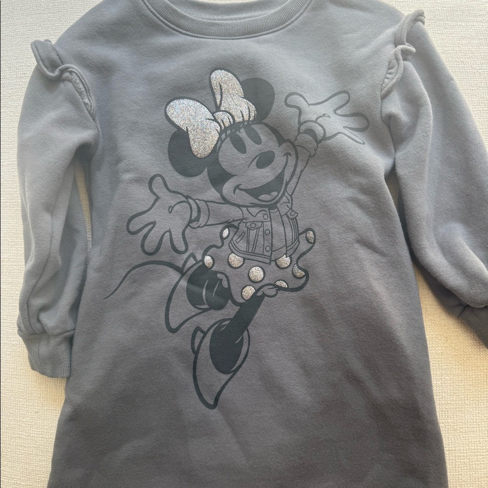 Gap Fleece Minnie Mouse Tunic 4T